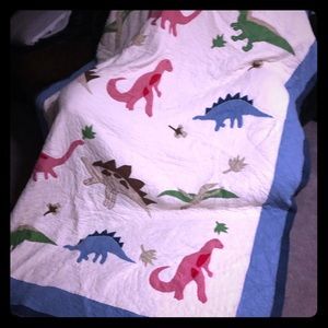pottery barn dinosaur bedding